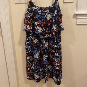 LAUREN CONRAD FLORAL DRESS